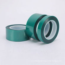 High Temperature Resistant Green PET Polyester Silicone Adhesive Tape for transformers